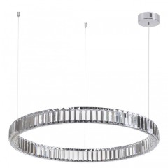 Люстра подвесная кольцевая хрустальная Odeon Light LED 45W 4000K 5350Лм VEKIA 4930/45L Люстра подвесная кольцевая хрустальная Odeon Light LED 45W 4000K 5350Лм VEKIA 4930/45L