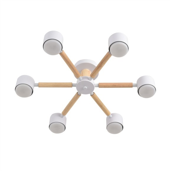 8306/6C Светильник потолочный GX53 LED 6*7W 220V Lumion VUDI