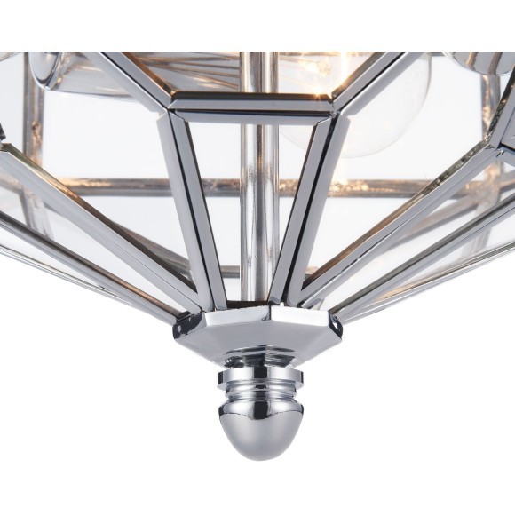 Люстра потолочная Maytoni H356-CL-03-CH Zeil IP43 под лампы 3xE27 60W