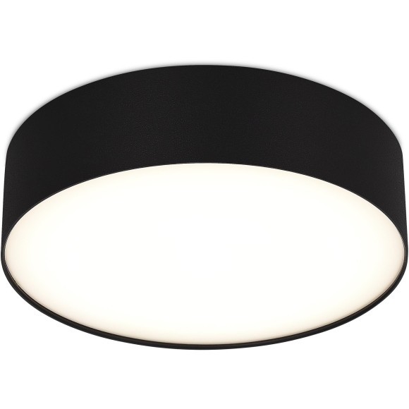 ST606.442.36 Светильник потолочный Черный LED 1*36W 4000K 3 240Lm Ra90 120° IP20 D300xH55 180-240V Накладные светильники