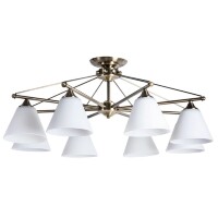 Люстра потолочная Arte Lamp A3208PL-8AB COPTER под лампы 8xE27 40W