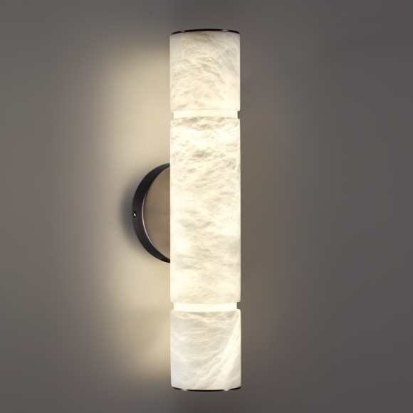 6675/12WL L-VISION ODL24 123 Настенный светильник темная латунь/металл/алебастр IP20 LED 12W 540Лм 3000K/4000K MARBELLA