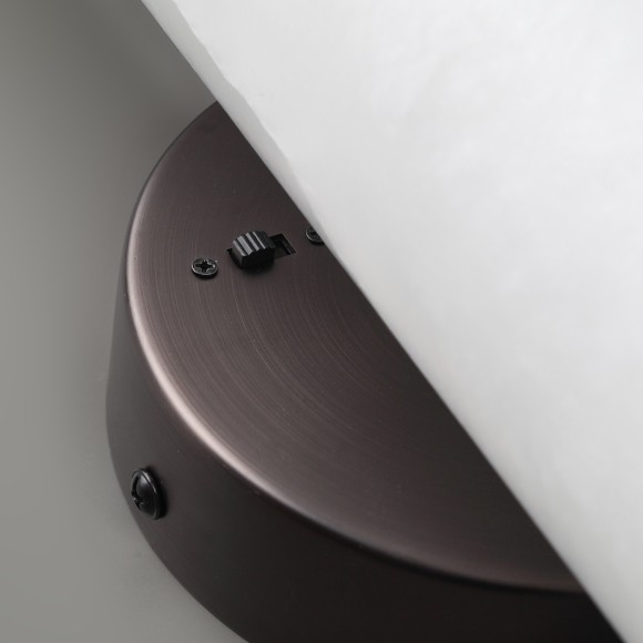 6675/12WL L-VISION ODL24 123 Настенный светильник темная латунь/металл/алебастр IP20 LED 12W 540Лм 3000K/4000K MARBELLA