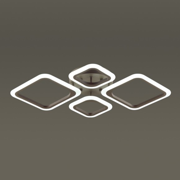 Люстра потолочная диммир. с ДУ LED 72W 3000-6000К 5616Лм 220V KAMI 4521/72CL