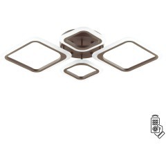 Люстра потолочная диммир. с ДУ LED 72W 3000-6000К 5616Лм 220V KAMI 4521/72CL