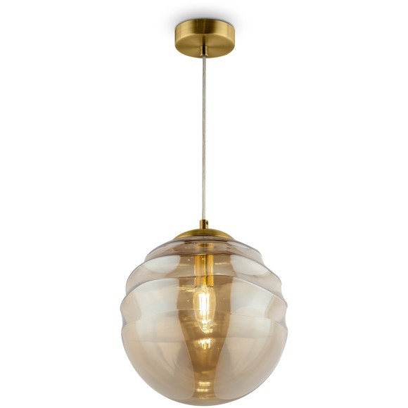 Подвесной светильник с 1 плафоном Maytoni P074PL-01BS Vinare под лампу 1xE14 40W