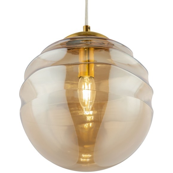 Подвесной светильник с 1 плафоном Maytoni P074PL-01BS Vinare под лампу 1xE14 40W