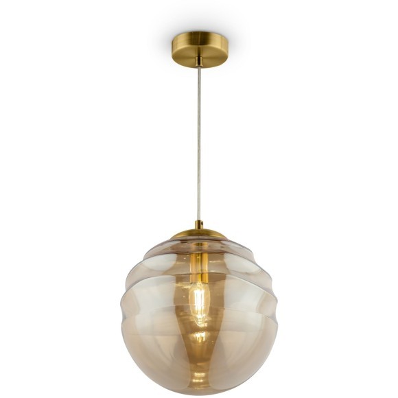 Подвесной светильник с 1 плафоном Maytoni P074PL-01BS Vinare под лампу 1xE14 40W