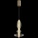 Светильник подвесной Crystal Lux QUASAR SP10W LED AMBER 3790/210