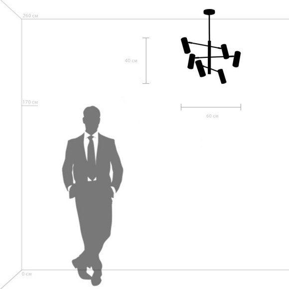 Потолочная люстра Roma 718263