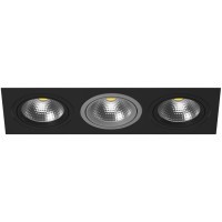 Встраиваемый светильник Lightstar i837070907 Intero 111 под лампы 3xGU10 150W