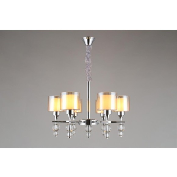 Люстра подвесная Omnilux OML-70803-06 Aprica под лампы 6xE27 60W