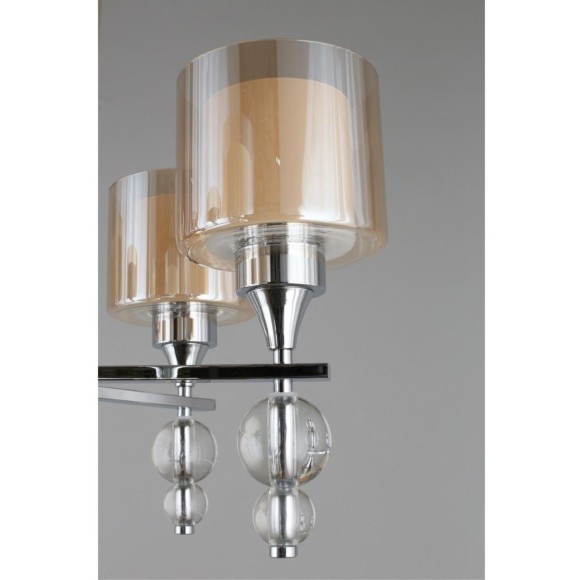 Люстра подвесная Omnilux OML-70803-06 Aprica под лампы 6xE27 60W