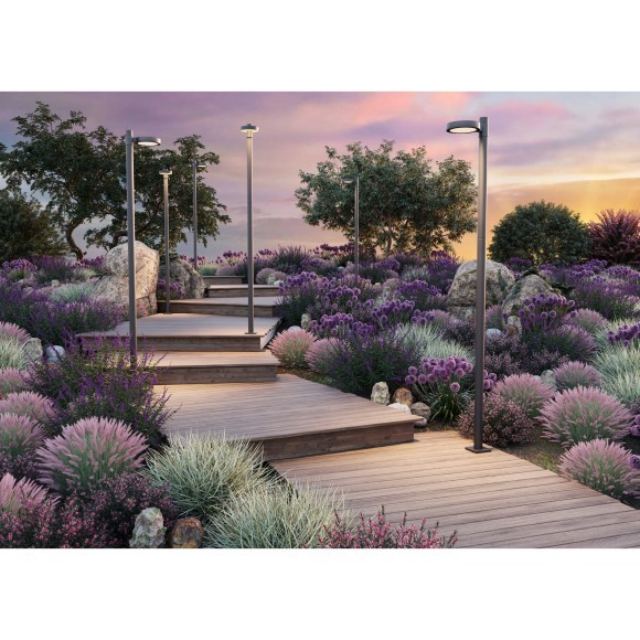 Ландшафтный светодиодный светильник (исп. только с основанием O473P-GF) 50Вт 3000лм RA80 3000К Maytoni Outdoor Katto O472H-L50GF3K Ландшафтный светодиодный светильник (исп. только с основанием O473P-GF) 50Вт 3000лм RA80 3000К Maytoni Outdoor Katto O472H-L50GF3K