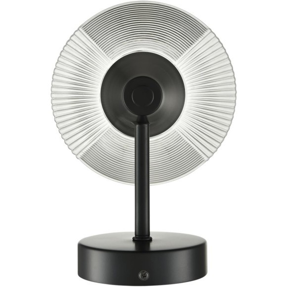 6595/1W MODERNI LN24 черный/прозрачный, металл/стекло Бра E27 1*60W 220V CORNE