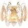 Бра Crystal Lux TREVI AP2 BRASS