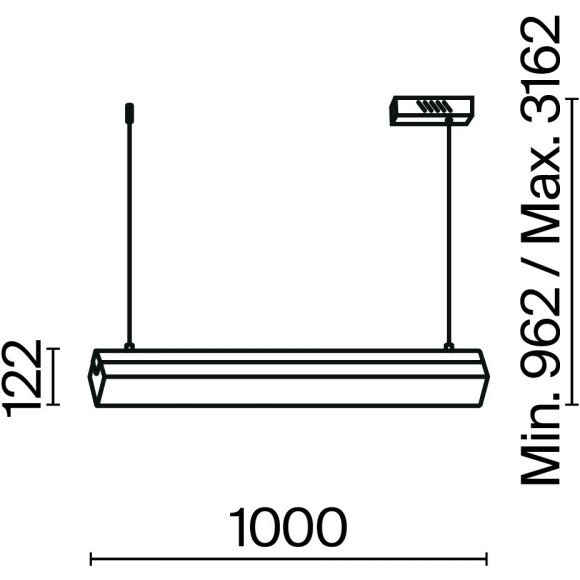 Подвесной светильник Maytoni MOD250PL-L36BS3K