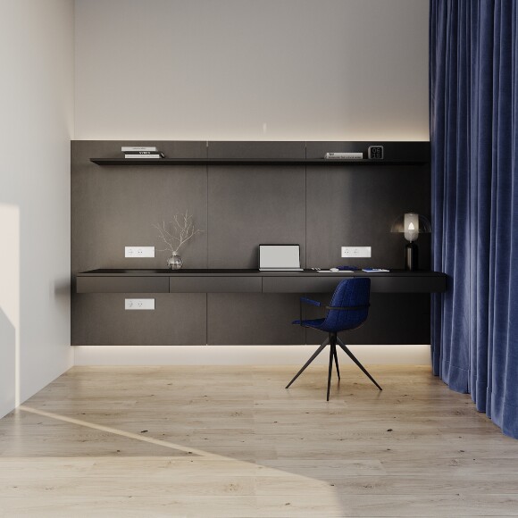 Выключатель встраиваемый VOLTUM S70 одноклавишный с подсветкой 10А, (белый глянцевый)