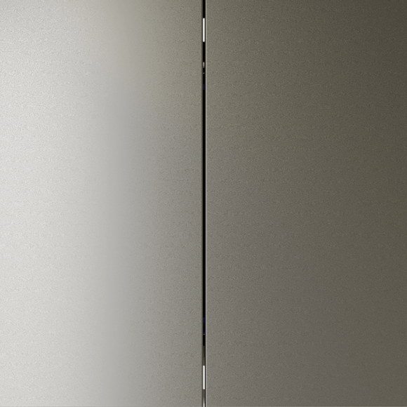 Выключатель с самовозвратом встраиваемый VOLTUM S70 двухклавишный 10А, (шелк)