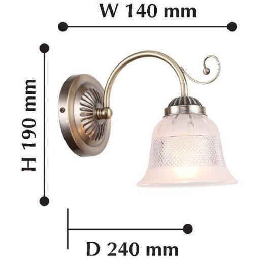 Бра Vetus 2194-1W Бра Vetus 2194-1W
