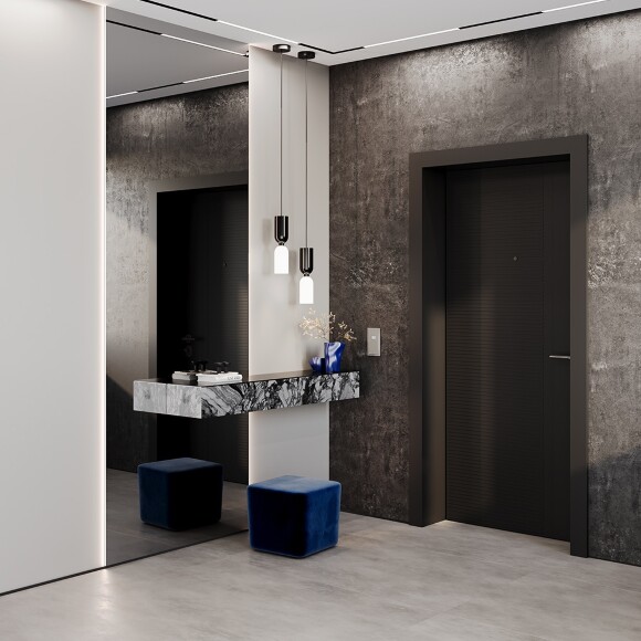 Выключатель встраиваемый VOLTUM S70 двухклавишный с подсветкой 10А, (кашемир)