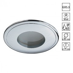 Встраиваемый светильник IP65 GX5.3 50W Novotech AQUA 369303 Встраиваемый светильник IP65 GX5.3 50W Novotech AQUA 369303