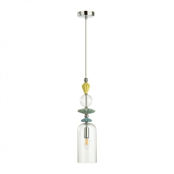 Подвесной светильник с 1 плафоном Odeon Light 4893/1 BIZET под лампу 1xE14 1*40W