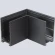 Crystal Lux CLT 0.215 04 BL 1408/112 Угловой соединитель для накладных/подвесных треков (шинопроводов) серии SPACE 220V