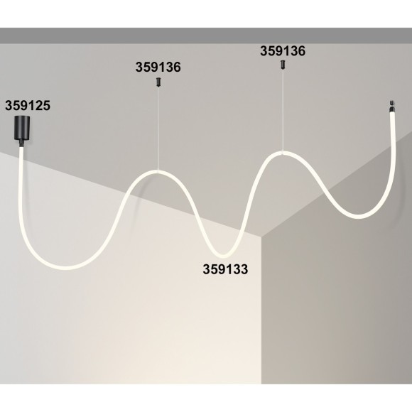 База для накладного монтажа светильников 359128-359133 RAMO 359125