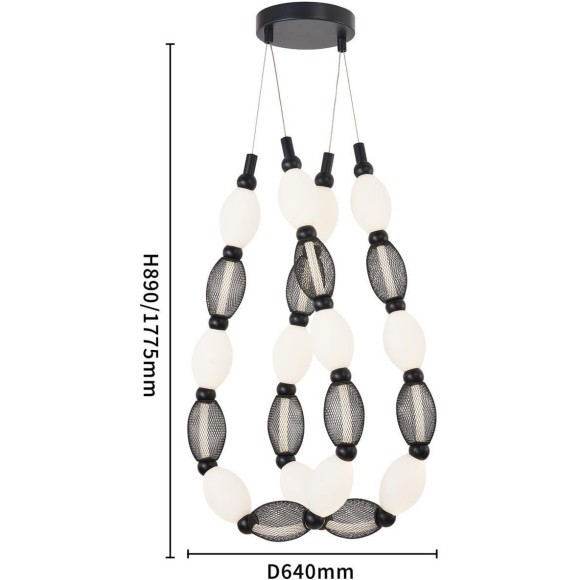 Подвесной светильник Perler 4560-2PC Подвесной светильник Perler 4560-2PC