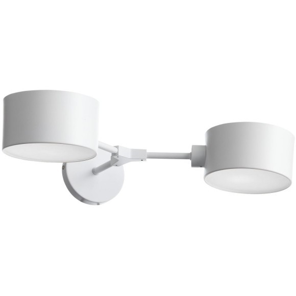 SLE183501-02 Светильник настенный Белый/Белый E14 2*60W GIMENTO