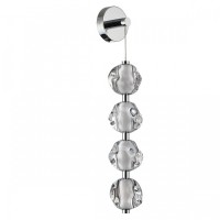 5084/17WL L-VISION ODL25 хром/прозрачный/металл/акрил Бра LED 17W 4000K 850Лм JEMSTONE