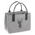 426541 Сумка женская TOMISATO, L400, B260, H300, 100 % полиэстер, светло-серый, серый