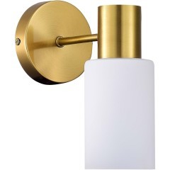 SLE1139-301-01 Светильник настенный Латунь/Белый E14 1*60W GESSI SLE1139-301-01 Светильник настенный Латунь/Белый E14 1*60W GESSI