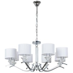 Подвесная люстра Arte Lamp ALHENA A4091LM-8CC Подвесная люстра Arte Lamp ALHENA A4091LM-8CC