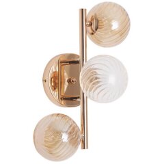 Настенный светильник Arte Lamp ETEREO A5261AP-3GO Настенный светильник Arte Lamp ETEREO A5261AP-3GO