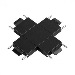 Соединитель Х-образный для жесткого накладного шинопровода серии Novotech Easy 135270 Соединитель Х-образный для жесткого накладного шинопровода серии Novotech Easy 135270