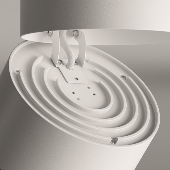 Накладной потолочный светильник Maytoni C084CL-15W3K-W Yin светодиодный LED 15W