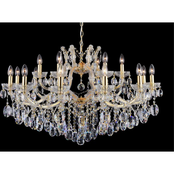Люстра Crystal Lux HOLLYWOOD SP12+6 GOLD