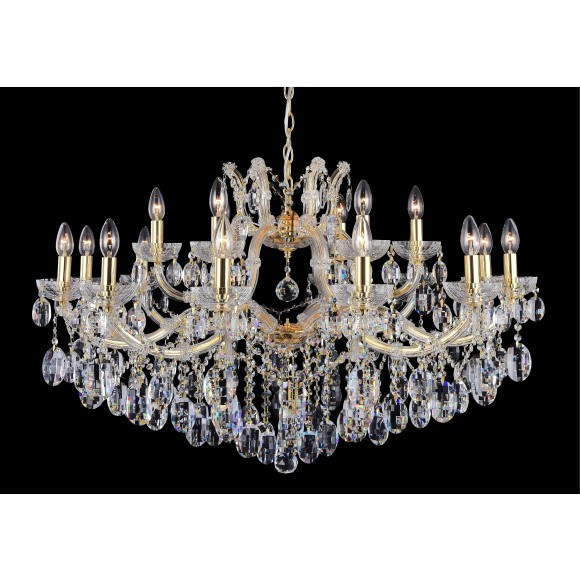 Люстра Crystal Lux HOLLYWOOD SP12+6 GOLD