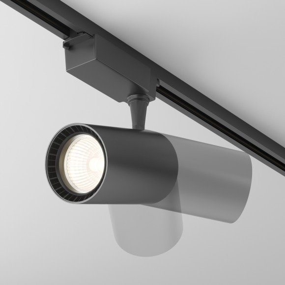 Однофазный двужильный светодиодный трековый светильник Maytoni Unity TR003-1-15W3K-M-B Vuoro 3000К 1520Лм CRI90+ 36° 15Вт Однофазный двужильный светодиодный трековый светильник Maytoni Unity TR003-1-15W3K-M-B Vuoro 3000К 1520Лм CRI90+ 36° 15Вт