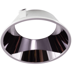 DK2411-BC Кольцо для серии светильников DK2410, пластик, черный хром