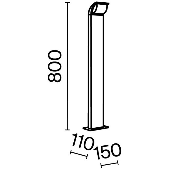 Ландшафтный светильник Outdoor O446FL-L7GF3K Ландшафтный светильник Outdoor O446FL-L7GF3K