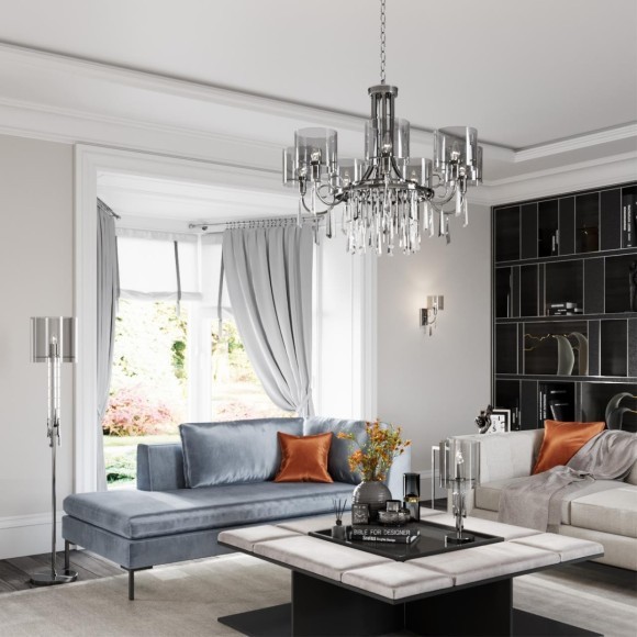 Декоративный торшер Odeon Light 4890/1F NICOLE под лампу 1xE14 40W