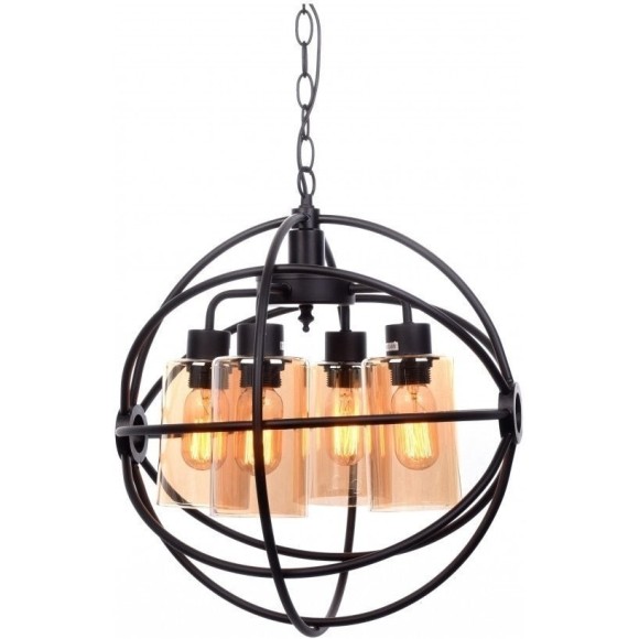 Подвесная люстра Stradi LDP 11509-4 BK