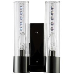 Бра Crystal Lux OTONO AP2 BLACK CHROMIUM/TRANSPARENTE Бра Crystal Lux OTONO AP2 BLACK CHROMIUM/TRANSPARENTE