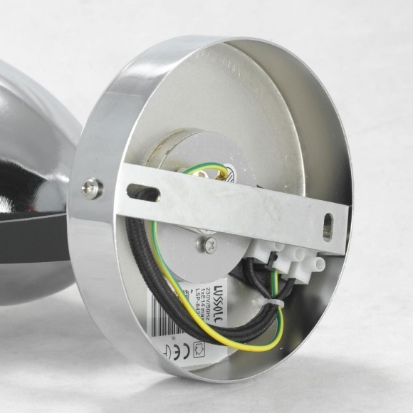 Спот настенный Lussole LSP-8423 Antelope IP21 под лампу 1xE14 40W Спот настенный Lussole LSP-8423 Antelope IP21 под лампу 1xE14 40W