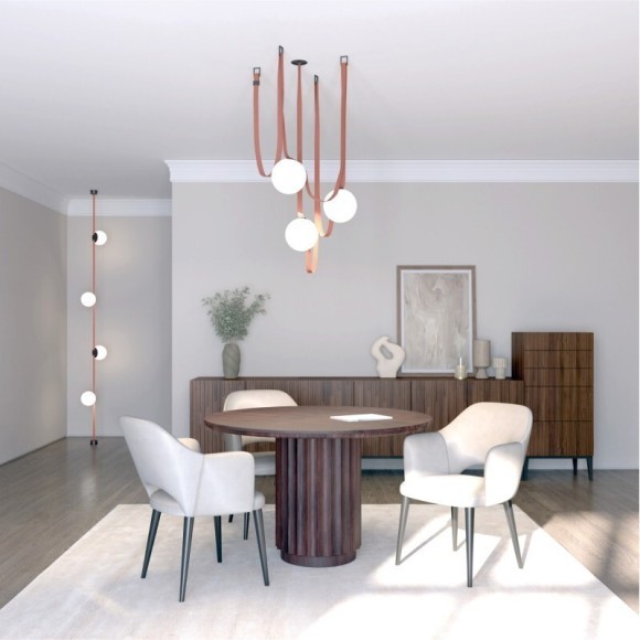 DK5551-BK Cветодиодный светильник на ременный шинопровод Denkirs Belty CRI90+ 3000К 850Лм 360° 10Вт