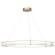 SL6245.213.01 Светильник подвесной ST-Luce золотистый/Прозрачный LED 1*70W 4000K FAGY