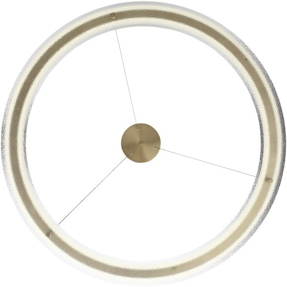 SL6245.213.01 Светильник подвесной ST-Luce золотистый/Прозрачный LED 1*70W 4000K FAGY